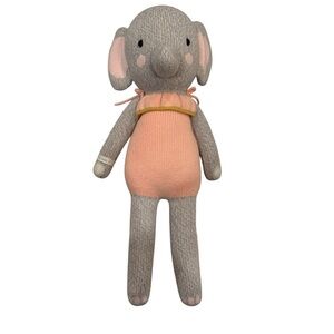 cuddle + kind Eloise The Elephant Little 13" Hand-Knit Doll